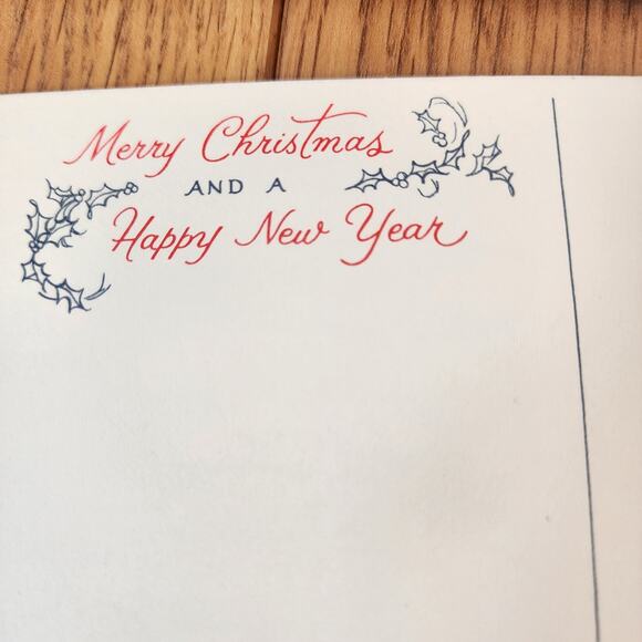 Vtg Currier and Ives Winter in the country scenes Christmas post cards set of 40 - Picture 9 of 9